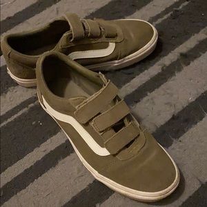 Olive green Vans